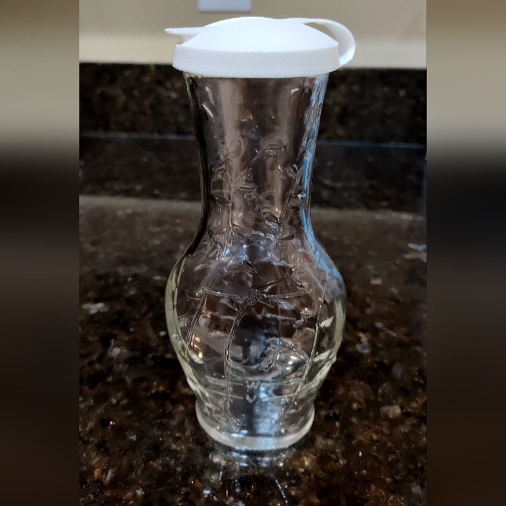 GOOD SEASONS CRUET GLASS SALAD DRESSING SHAKER BOTTLE W/ POUR LID - Picture 3 of 7